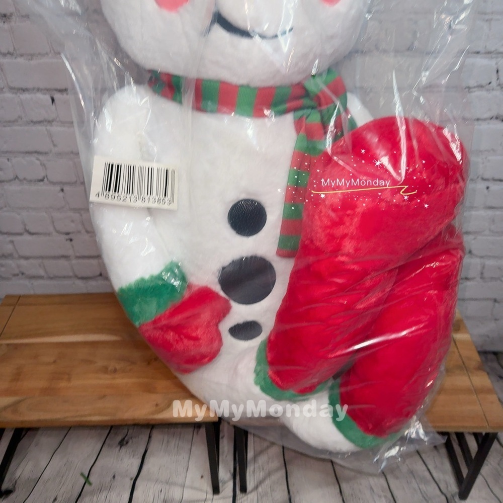 Snowman Christmas Jumbo Plush 54" - Picture 3 of 9